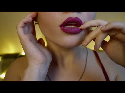 Gentle mic scratching ASMR ✨ Close-up mouth sounds, breathing for deep sleep, relaxation. No talking