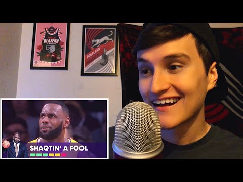 Reacting To NBA Shaqtin’ A Fool Moments ( but it’s ASMR )