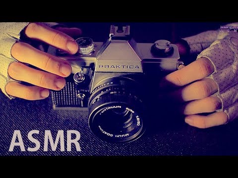 [ASMR] Old Film Camera Review (Clicking) - FRENCH Soft Spoken