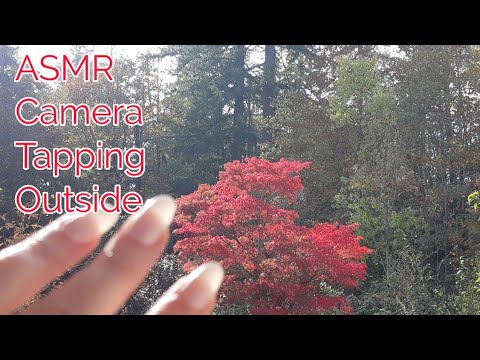 ASMR Camera Tapping Outside