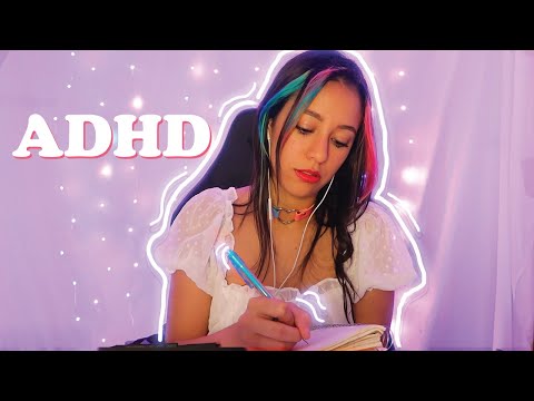 Girlfriend helps you stay on task roleplay  (For ADHD, Positive Affirmations, Page Turning)