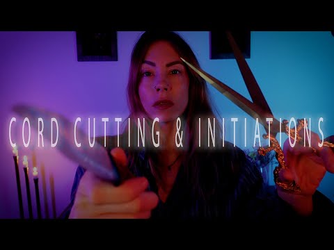 Cord Cutting & Initiations | Shears & Athame | Reiki with ASMR