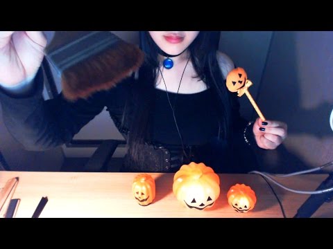 ENG SUB [Korean ASMR] 귀에 붓질하는 할로윈의 마녀 Halloween Witch RP, Mic brushing