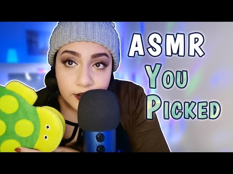 [ASMR] MY SUBSCRIBERS PICK MY TRIGGER | Mouth Sounds, Inaudible Whispering, Brushing & more🐢