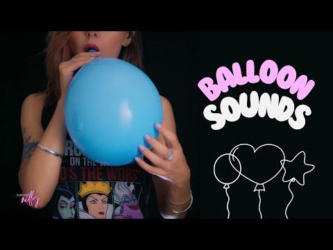 ASMR🎈Balloon Blowing | Inflating & Deflating Balloons ASMR (No Talking)