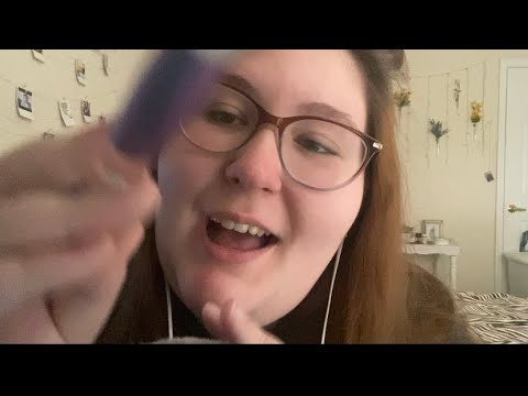 ASMR | Comforting Words for Anxiety with Brushing | Soft Spoken | Requested Video for Vale