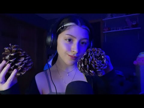 ASMR uncommon triggers & lots of whispers :)