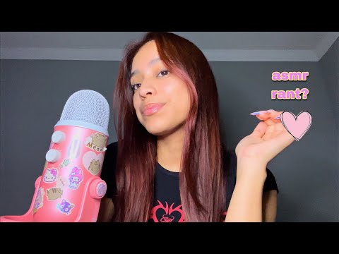 ASMR ranting+random thoughts🍄🍃going kanye crazy? (close-up whispers) *in the dark*