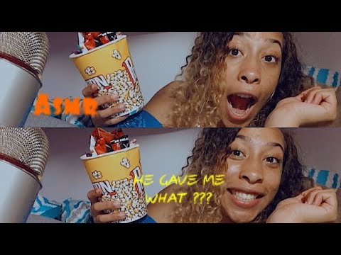 ASMR OPENING GIFT BAG | CANDY EATING | TINGLY WHISPERS | ASMR LYSS ✨