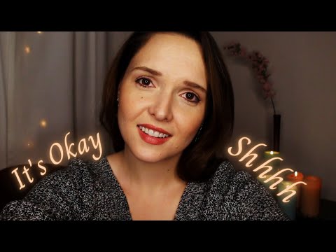 ASMR Comforting You While You Cry 💕 || Personal Attention, Face Touching, Fabric Rubbing