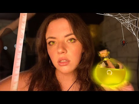 ASMR Halloween Costume Test | measuring you, light triggers, focus, tapping, whispered