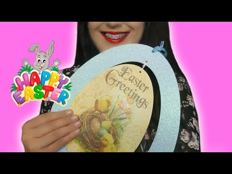 ASMR Tapping Scratching Binaural Sounds  (Easter Special)
