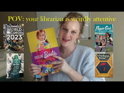 POV: you have a very attentive librarian (comedy, ASMR, soft spoken, personal attention)