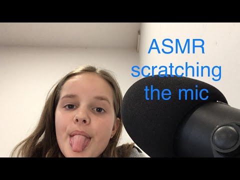 ASMR Scratching the mic