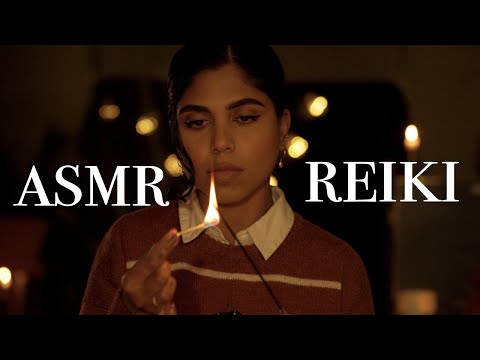 ASMR Reiki For Sleep🌛 (Aromatherapy, Singing Bowl, Crystal Healing)