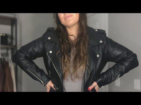 Soothing 💆‍♀️ Leather Jacket Sounds || ASMR || Minimal Talking