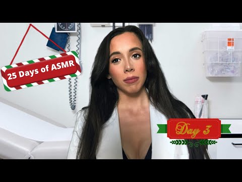 ASMR CRANIAL NERVE EXAM | 25DaysOfASMR | Day 3