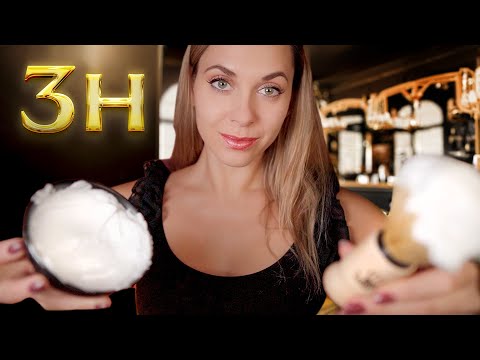 ASMR 3h Sleep Inducing HEADSHAVE, Massage, PERSONAL ATTENTION for SLEEP