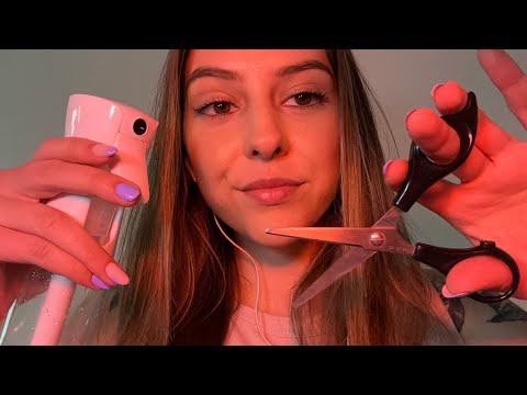 ASMR Quick Hair Cut ✂️ (hiding that forehead of yours)