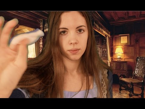 Princess Healing Your Wounds - ASMR - Tweezing, Wiping, Face Touching