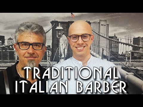 💈 Traditional Italian Barber - complete shave with Head Massage - ASMR no talking