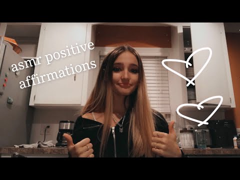 ASMR| ~Saying Positive Affirmations (Personal Attention)~