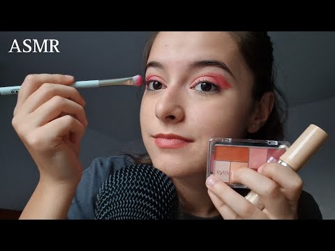 ASMR Doing my makeup with new makeup products(Whispered,Makeup sounds)