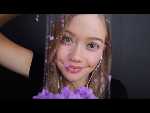 ASMR| MOUTH SOUNDS + STORY TIME RAMBLE + SLIME PLAY