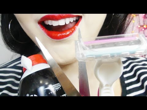 ASMR Men's Haircut Role Play, Shave, Whispering, & Mouth Sounds✂️💗