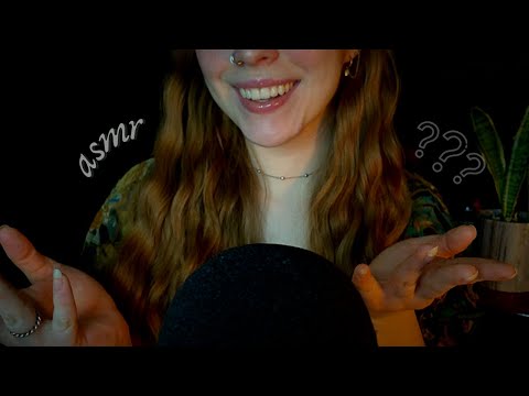 ASMR • Slowly Whispering You Random Facts! (close whisper + mouth sounds)