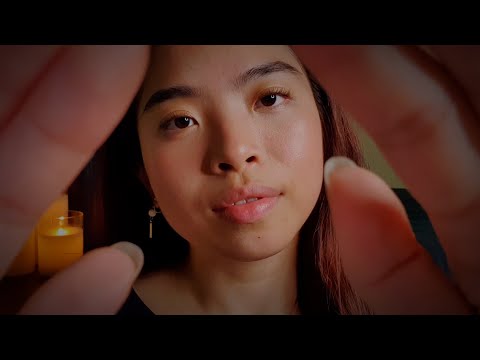 ASMR Caressing You To Sleep 🧚🏻 Gently Touching Your Face & Brushing Your Hair Back (Layered Sounds)