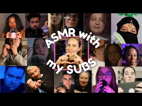 Doing Fast ASMR with My Subscribers (Soooo good ✨)