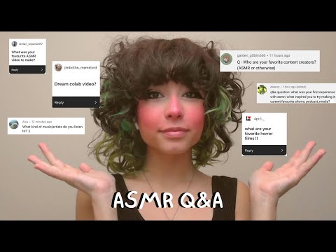 ASMR - whispered q&a!!! two year channel anniversary :))