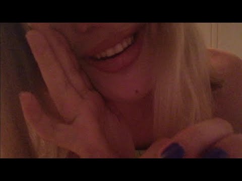 ASMR I Close Up Mouth Sounds w/ Hand Movements