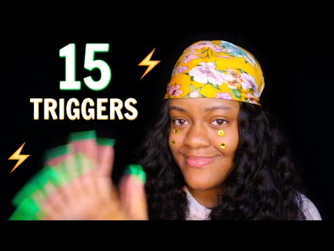 15 FAST & AGGRESSIVE ASMR TRIGGERS IN 15 MINUTES ⚡🔥