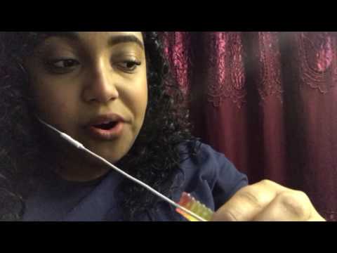 ASMR GUMMY WORMS EATING | INTENSE EATING SOUNDS