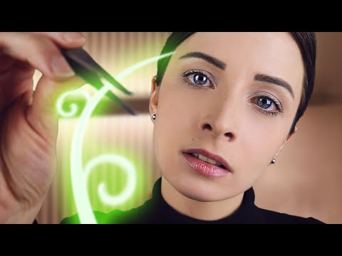 ASMR Plucking and Pulling Negative Energy (Whispering & Personal Attention ASMR)