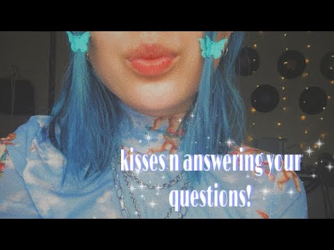 Whispered Q&A And Soft Kisses ASMR