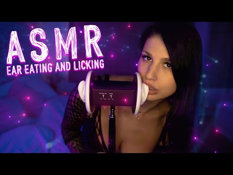 ASMR I Ear Eating and Ear Licking I deutsch