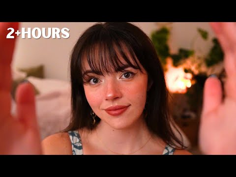 ASMR 2+ HRS Stress Pulling, Plucking, & Snipping for Sleep Compilation 🌙(low light)