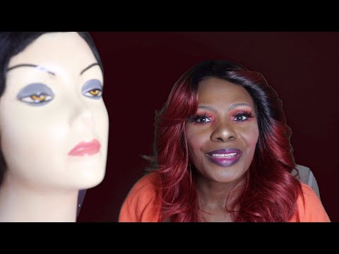 MANNEQUIN HARLEM'S LASH APPOINTMENT ASMR CHEWING GUM SOUNDS