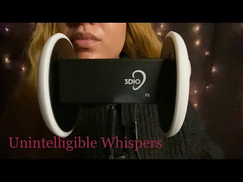 ASMR | Unintelligible Whispers