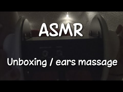 ASMR español unboxing Gearbest / ear massage / ear brushing/ mouth sounds/binaural