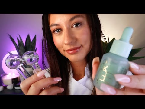 ASMR The Natural Facial Spa Roleplay 🌱 relaxing layered sounds & personal attention for sleep