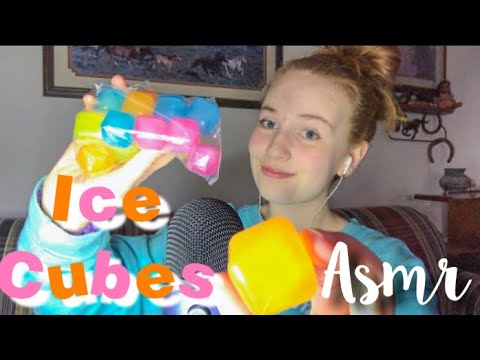 ASMR-Ice Cubes!