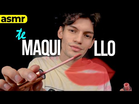 ASMR MAQUILLÁNDOTE (makeup) Roleplay - Mol ASMR Español
