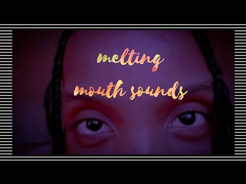ASMR 👂🏽EARGAZM 👂🏽 Mouth sounds and soft whispers 200% sensitivity