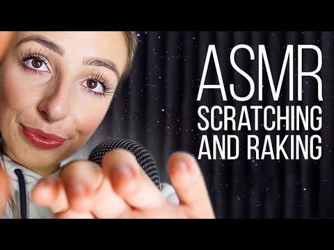 ASMR Scratching and Raking | Close Up | Tingley Visual Scratching and Raking Triggers