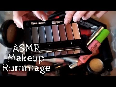 [ASMR]  Makeup Rummage with Soft Whispering