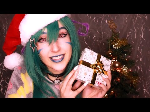 ASMR 👽 Friendly Alien Spends Christmas With You! 💚 Cozy & Affectionate Relaxation